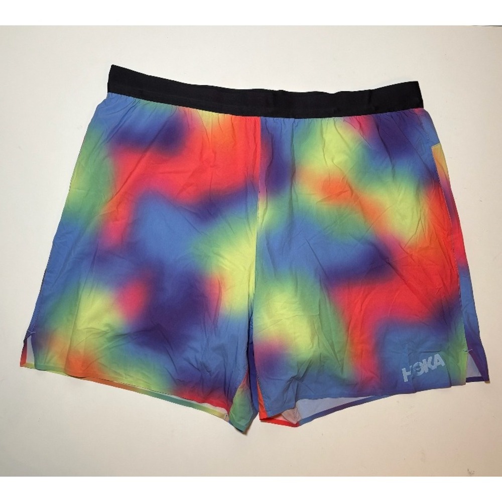 HOKA Men's Tie Dye Performance Running Shorts | NWT | 2XL